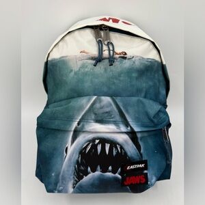 Eastpak Padded Day Pak'r Backpack Jaws Poster JS0A85MA Very Hard To Find New NWT